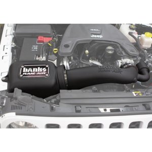 Jeep Wrangler Performance Air Intake - Banks Power - Ram-Air with Big-Ass Oiled Filter - `18-`24
